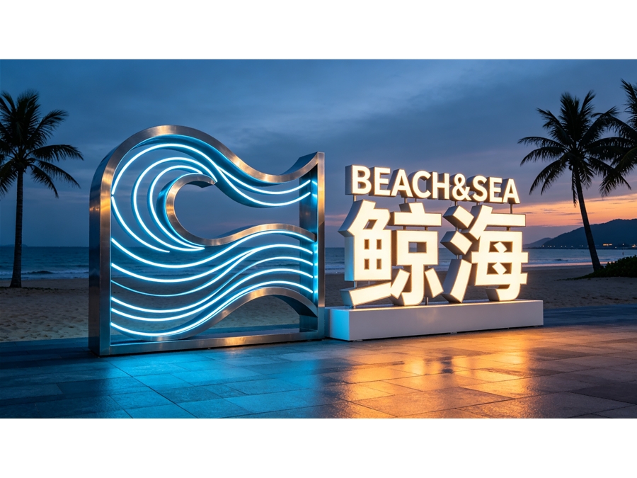 海边景观LOGO