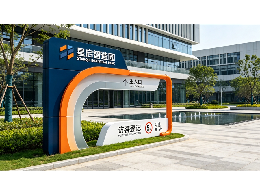 产业园入口目视化