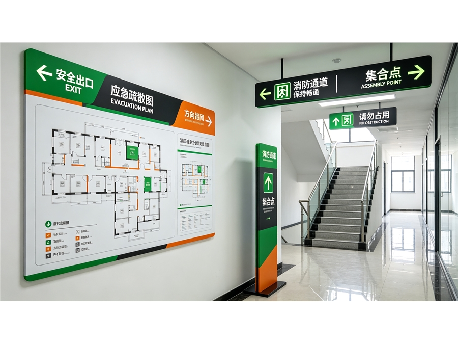 消防通道目视化