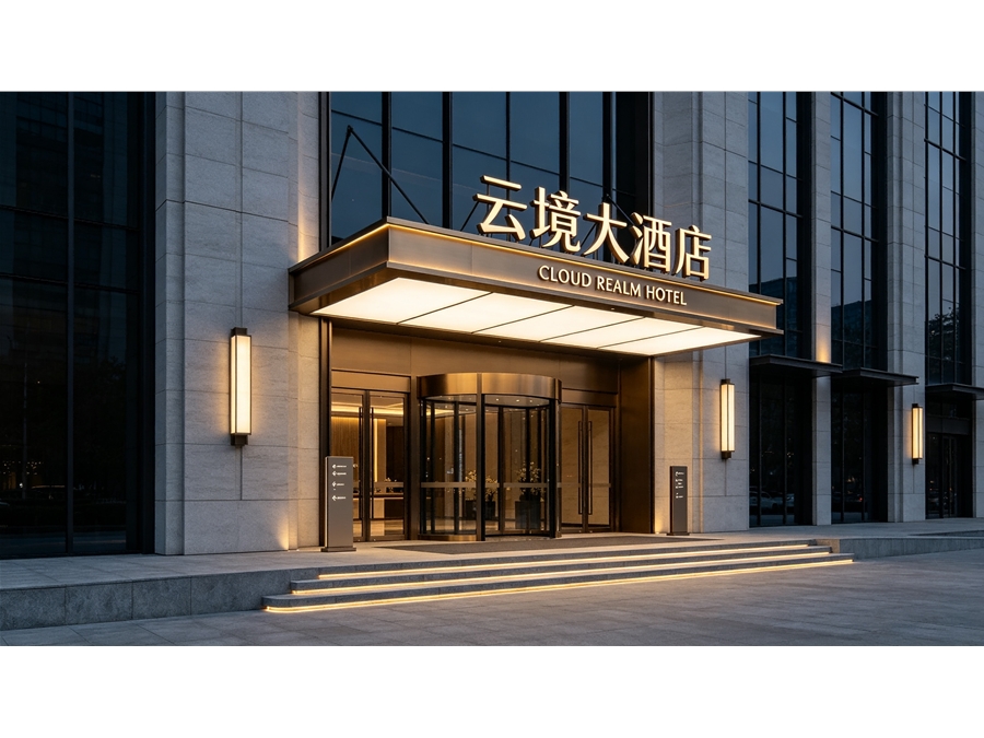 酒店广告招牌